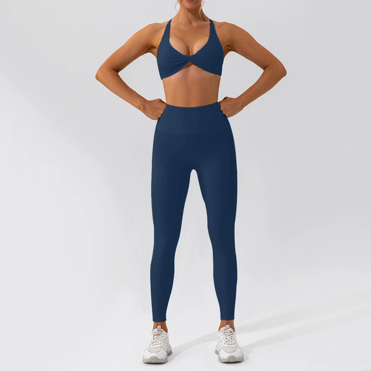 Summer 2PCS Yoga Suit Sports Set Women Quick-Dry Gym Set Women Tracksuit Running Workout Long Sleeve Sports Shirt Yoga Clothing