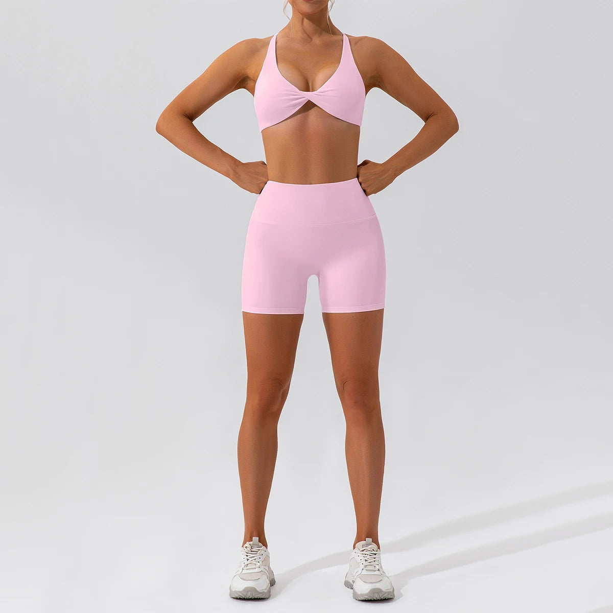 Summer 2PCS Yoga Suit Sports Set Women Quick-Dry Gym Set Women Tracksuit Running Workout Long Sleeve Sports Shirt Yoga Clothing