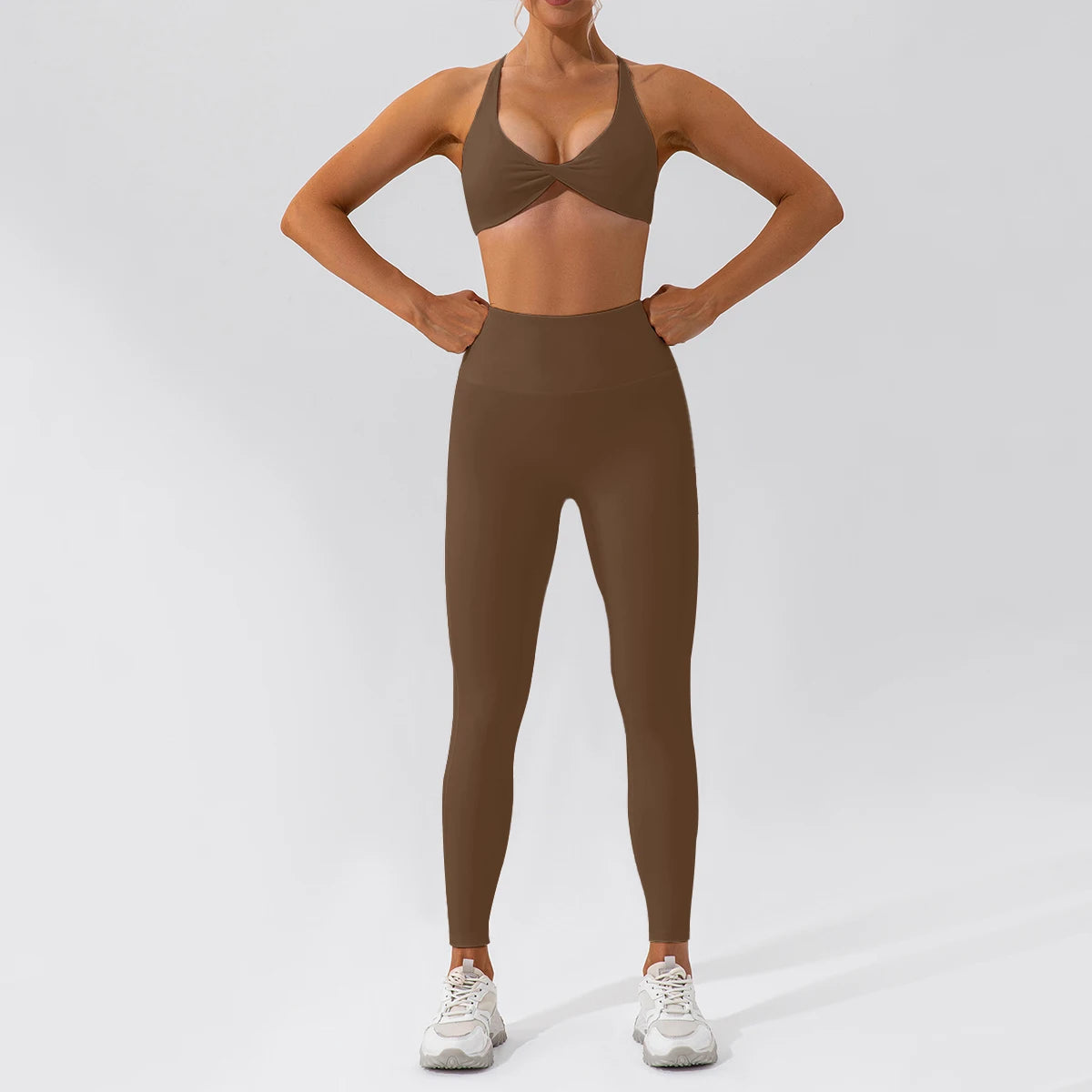 Summer 2PCS Yoga Suit Sports Set Women Quick-Dry Gym Set Women Tracksuit Running Workout Long Sleeve Sports Shirt Yoga Clothing
