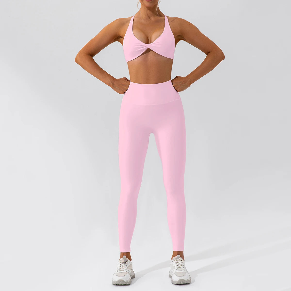 Summer 2PCS Yoga Suit Sports Set Women Quick-Dry Gym Set Women Tracksuit Running Workout Long Sleeve Sports Shirt Yoga Clothing