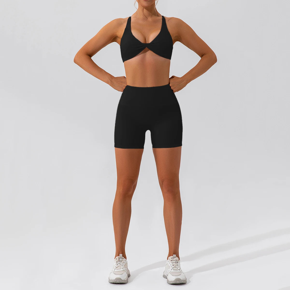 Summer 2PCS Yoga Suit Sports Set Women Quick-Dry Gym Set Women Tracksuit Running Workout Long Sleeve Sports Shirt Yoga Clothing
