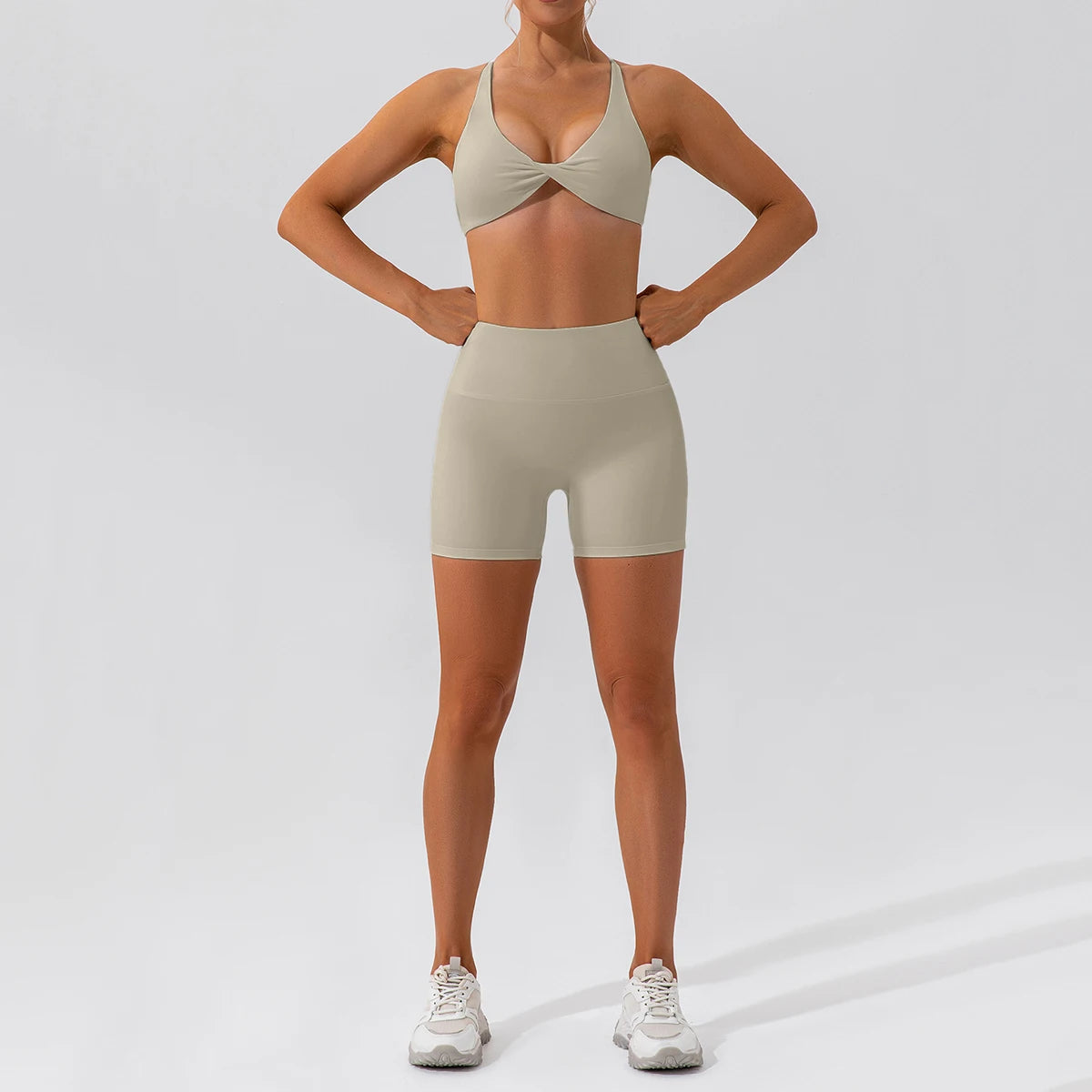 Summer 2PCS Yoga Suit Sports Set Women Quick-Dry Gym Set Women Tracksuit Running Workout Long Sleeve Sports Shirt Yoga Clothing